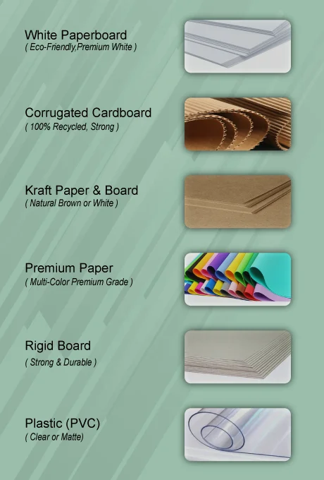 Compare Two Piece Box Materials